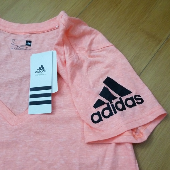 Brand new Adidas V-Neck Tee - Picture 2 of 3